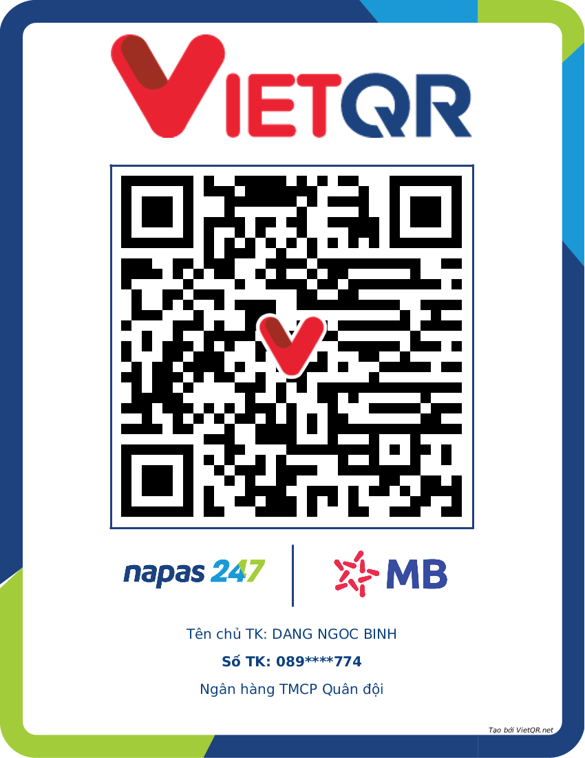 QR Thanh Toán MB Bank - Vibedio Workshop